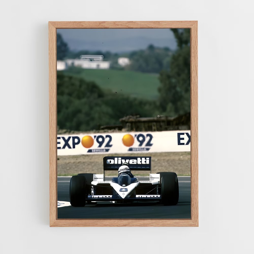 Poster Williams en Action – affiche Voitures de Formule 1 (vue 4)